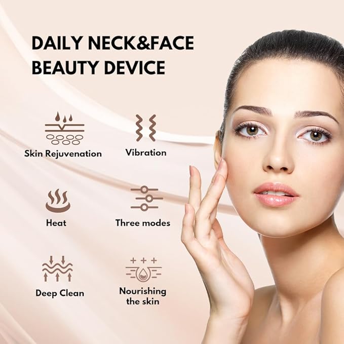 LED Face & Neck Anti-Aging Massager | trendghar.shop